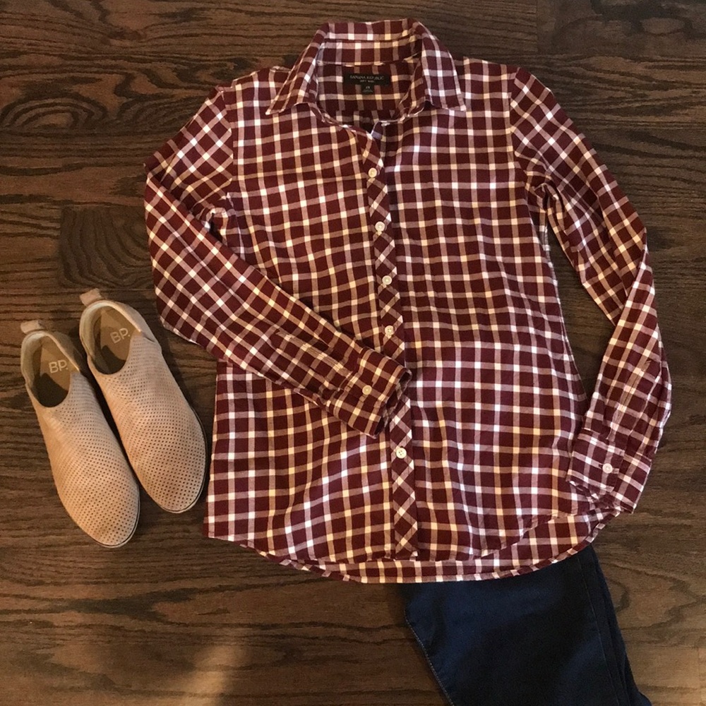 Banana Republic flannel shirt